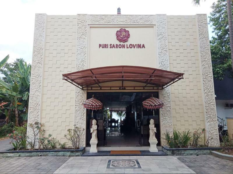Puri Saron Hotel Baruna Beach Lovina Exterior photo